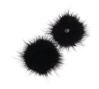 Peluche 3D détachable pour décoration d'ongles en hiver, accessoire de bricolage pour ongles artificiels naturels, multi-usages, décoration de maison, étui de téléphone