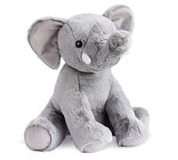 Peluche 48 cm polyester collection DANS LA SAVANE éléphant gris