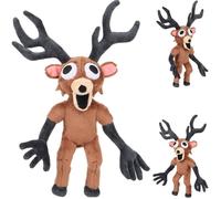Peluche 99 Nuits dans la Forêt, 38 cm, Cerf Monstre en Peluche 99 Nuits, Jouet en Peluche de Collection pour les Fans du Jeu