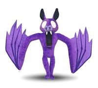 Peluche 99 Nuits dans la Forêt, Le Vilain Cerf en Peluche du Jeu, Peluche Douce et Douillette pour Enfants et Adultes, Cadeau Peluche pour Halloween et Anniversaires. (Chauve-souris)