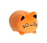 Peluche 9cm Chat Kawaii Modèle Meowchi Mini en Polyester Tasty Peach Orange