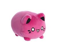 Peluche 9cm Chat Kawaii Modèle Meowchi Mini en Polyester Tasty Peach Violet foncé