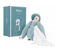 Kaloo - Peluche à bisous manchot vert