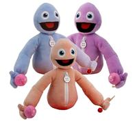 Peluche à cache-cache Yeeps, jouet en peluche d'animal en peluche de dessin animé, peluche Yeeps Le nouveau meilleur ami de votre enfant ! Poupée oreiller douce for un jeu imaginatif for garçons(Blue+