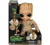 Mattel Peluche dansante et parlante Groot 29 cm – Corps en tissu – Inspirée de "Je s’appelle Groot"