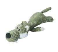 Peluche à mâcher pour chien, jouet interactif pour animal domestique | Design couineur résilient encourageant l'exercice de jeu sain, accessoire pour la prévention de l'ennui
