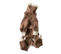 Peluche À Quatre Pattes À Collier Chaud De Veste De Grishound À Collier De Grishound Micro-étirement Labrador Bulldog Manteau De Bulldog,Kaki,L