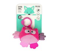 Peluche à suspendre Milly Mally - Chouette Rose