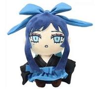 Peluche ado hibana plush, poupée fille en kimono, 20 cm