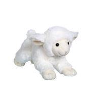 Peluche - agneau douceur beige - 20 cm blanc TU