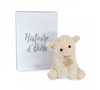 Histoire d'Ours - Peluche Agneau - Ecru - 20 cm - A LA CAMPAGNE - HO3128