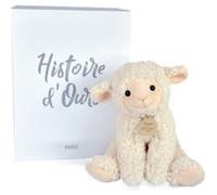 Histoire d'Ours Peluche Agneau Vintage 30 cm