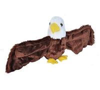 Wild Republic Peluche Huggers Pygargue à tête blanche – Écologique, rembourrage recyclé 20 cm
