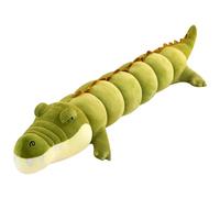 .Peluche Alligator, Animal en Peluche Crocodile géant de 47 Pouces, Jouet en Crocodile Doux et réaliste à câliner ou à décorer Toys_and_Games