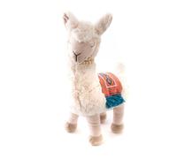 Peluche alma le lama blanc TU