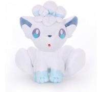 Peluche Alolan Vulpix Pokémon 21cm-blanc Blanc