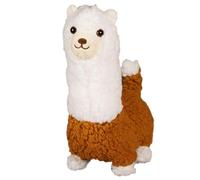 Peluche Alpaga - Jouet mignon pour | 24 x 17 x 10 cm | Lame électrique douce avec sons | Peluche pour petite chambre, compagnon de nain et voyage en voiture