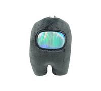 Peluche Among Us Astronaute Merch Crewmate Jouet 10cm Gris W10