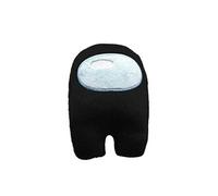 peluche Among Us Astronaute Merch Crewmate Jouet 20cm-Noir