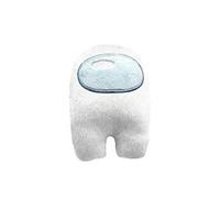 peluche Among Us Astronaute Merch Crewmate Jouets 20cm-Blanc