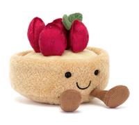 Peluche Amuseable Fleurette la Tarte aux fraises (11 cm)
