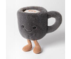 Peluche Amuseable Tasse à café (14 cm)