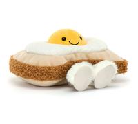 Peluche Amuseable Toast Egglantine sur pain grillé (16 cm)