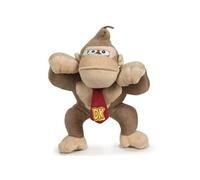 Peluche âne Kong Super Mario Bros Nintendo Soft 20cm noir