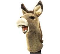 Peluche âne marionnette de théâtre 38 cm de la marque Folkmanis G