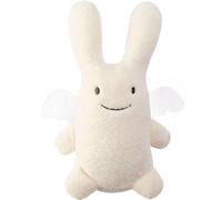 Peluche Ange Lapin Blanc Cassé TU