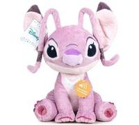 Disney Lilo And Stich Angel Teddy 30 Cm Rose
