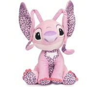 Peluche Angel Stitch 100e anniversaire Disney 30 cm - Peluche sous licence officielle - Peluche parfaite pour les enfants et les adultes - Peluche lavable en machine et durable - Peluche idéale pour l