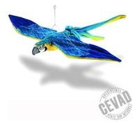 Peluche Anima ara bleu en vol 76cm Bleu
