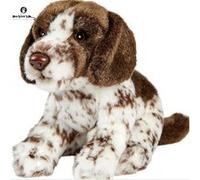 Peluche Anima Chien pointer assis 30 cm Marron G