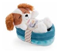 peluche animal endormi - Cockerspienel Bleu G