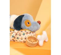 Peluche animal et son panier S jules TU