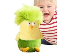 Peluche animale, animal en peluche doux, Coussin de tir enveloppant avec poulet farci, Coussin de tir d'oreiller de dessin animé de jouets en peluche de poulet laids et pour la décoration de