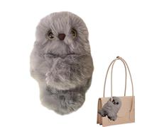 Peluche Animale - Animal interactif qui hoche la tête en chantant, fonction d'imitation d'enregistrement vocal, dimensions 17 x 12 x 15 cm + batterie de charge USB, matériau composant électronique