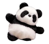 Peluche animale réversible, peluche panda en peluche,Jouet en peluche réversible pour chien | à fermeture éclair double face pour garçons et filles, pour accompagner les dans leur croissance