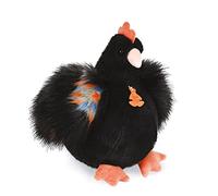 Peluche Animaux de la Ferme poule "Poulette" - noire 28 cm - Histoire d'Ours
