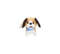 Generique Peluche interactive Chien Galipette PE1048 – Qui roule et saute, 20 cm, Marron