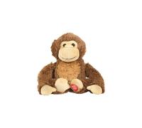 Peluche Animée Gorille "Galipette" 18cm Marron