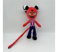 Peluche animée HELLUVA THE CIRCUS, diable à cornes, poupée, 30cm