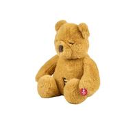 Peluche Animée Ourson "Ronfleur" 25cm Marron