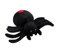 Peluche araignée, 25 cm, pour enfants, douce et douillette, réaliste, noire