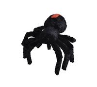 peluche araignée junior 30 cm en peluche noire
