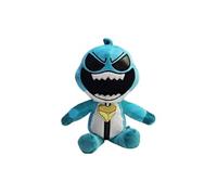 Peluche, article de collection Nightmare Critters, requin à gueule large bleu, 25 cm