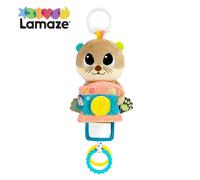 Peluche Arty la loutre à clip pour landau et poussette multicolore TU