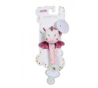 Peluche - Attache tétine Les p'tits féeriques licorne 13 cm s/carte