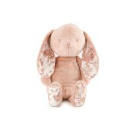 Peluche Augustin le lapin rose (25 cm)